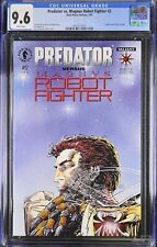 Predator vs. Magnus Robot Fighter #2 1993 CGC 9.6 wp Barry Windsor-Smith cover picture