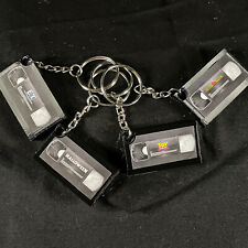 VHS MOVIE Tape Cassette Keychain 3D Printed Fan Art picture