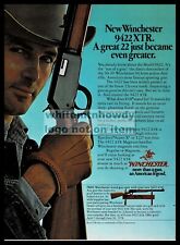 1978 WINCHESTER 9422XTR .22 Lever Action Rifle Original PRINT AD picture