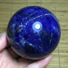448g Blue Sodalite Ball Sphere Healing Crystal Natural Gemstone Quartz Stone picture