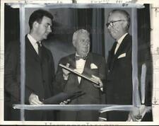 1959 Press Photo Joseph Scanlan, Herb Beyea & Robert Brown at luncheon in NY picture