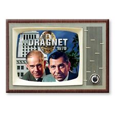 DRAGNET TV Show Classic TV 3.5 inches x 2.5 inches FRIDGE MAGNET picture