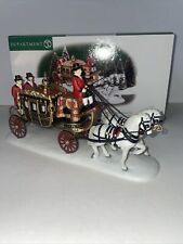 Dept 56 Dickens Village The Queen's Parliamentary Coach #58454 Box picture