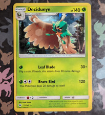 Decidueye 11/149 Cracked Ice Holo Sun & Moon Base Set Pokemon Card Near Mint picture