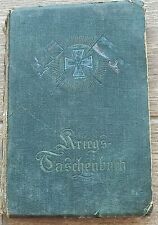 WW1  GERMAN officer's diary VERY Rare War Relic picture