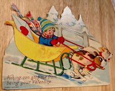 Vintage Humorous Valentine's Card ~ No Handwriting ~ ca 1930s ~ Made in Germany picture