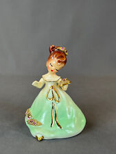 Josef Originals PARTY DRESS in Green Wee Three Series 4”  Figurine 1950's AS IS picture