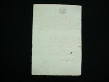 NobleSpirit {3970} Puerto Rico 1854 Goverment Document Signed by Jose Moyanoff picture
