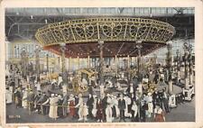 El Dorado Carousel Steeplechase Funny Place Coney Island New York c1910s Antique picture
