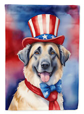 Anatolian Shepherd Patriotic American Flag Canvas House Size DAC5644CHF picture