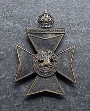Queen Victoria’s Rifles 9th London Regiment Cap Badge picture