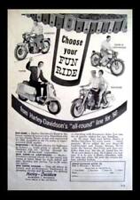 1960 Harley-Davidson *Choose your FUN RIDE* vintage Motorcycle AD picture