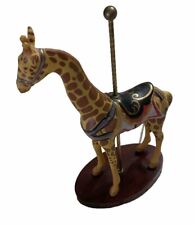Vintage 1988 Franklin Mint Treasury Of Carousel Art Giraffe By William Manns picture