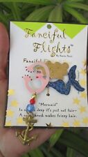 Rare Fanciful Flights Mermaid Metal Stick Pin By Karen Rossi Silvestri Anchor picture