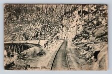 MT-Montana, Montana Cliffs, Antique, Vintage c1908 Souvenir Postcard picture