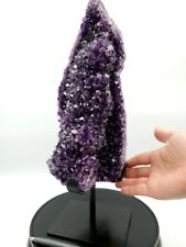 Collector Specimen Amethyst Moon-Shape Super Saturated Formation 11.22lbs picture