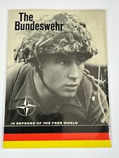 Original 1963 German Bundeswehr Defense Guide Book NATO Cold War Era Vintage picture