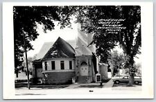 Winnebago Minnesota~Round-Ended Sanctuary~American Baptist Church RPPC 1940s picture