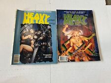 HEAVY METAL MAGAZINES LOT OF 2  SUMMER 1988 MAY 1998 EXCELLENT CONDITION  picture