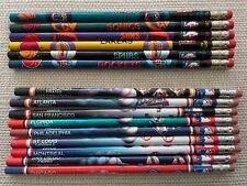 Lot Of 15 VINTAGE BEROL 1993 MLB Team Logo Pencils & 1996 NBA Pencils East West picture
