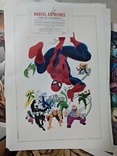 Dealer's lot: Marvel canvas art (giclee) lots of 100 diff. images w/ certs.   picture