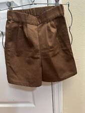 Vintage Girl Scouts Kids Small Brownie Uniform Shorts 1990s 01361 picture