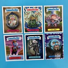 Lot/ 6 Garbage Pail Kids 2019 Sticker Cards - Cooked Kurt, Mirror Mary +++ picture