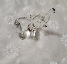 Preloved - Small Elephant Glass Figurine  picture