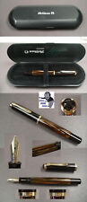 Pelikan M 400 fountain pen brown 80ties near mint and boxed picture