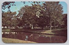 Mineral Well Park Petoskey, Michigan Postcard 1968 picture