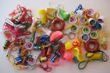 VTG Retro Colorful GUMBALL PRIZE Mixed Toy Lot CHARMS~NECKLACE~FOOD~ICE CREAM picture