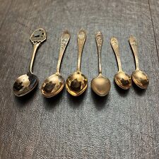 Vintage Collectible Spoons Set Of 6 picture