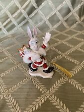 Lenox Bugs Bunny Santa Figurine Ornament Looney Tunes Rabbit Christmas NEW picture