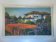 Florida, FL, The Flame Vine, 1900’s Vintage Postcard Spanish Type Home PA1 picture