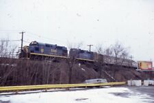 D&H 5010 DELAWARE & HUDSON Railroad Train Locomotive SCHENECTADY NY Photo Slide picture