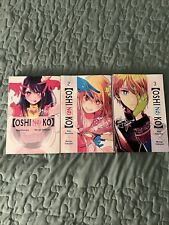 Oshi No Ko Manga Vol. 1,2,3 English picture
