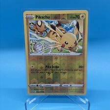 Pikachu - 049/195 - Silver Tempest - Pokemon TCG - Reverse Holo - NM picture