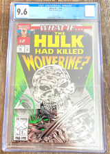 What If...? #50 CGC 9.6 Hulk Had Killed Wolverine (06/1993) Marvel Comics Book picture