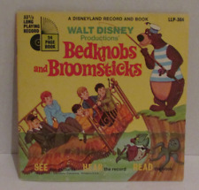 VINTAGE 1971 Disney Bedknobs and Broomsticks Record and Book 7