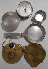 Vintage BSA Boy Scouts of America Canteen and Mess Kit picture