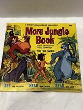 Walt Disney's More Jungle Book: Disneyland Vinyl LP 33 1/3 1969 + Book Mowgli picture