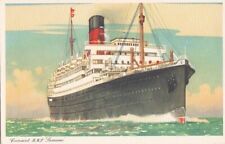 CPA ROYAL NAVY LIVERPOOL RMS SAMARIA Ocean Liner Cunard Line Troopship 1920/1956 picture
