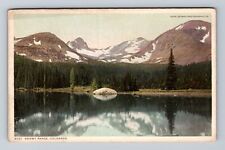 CO-Colorado, Scenic Mountain Snowy Range, Antique Souvenir Vintage Postcard picture