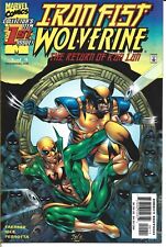 IRON FIST WOLVERINE #1 MARVEL COMICS 2000 BAGGED AND BOARDED picture