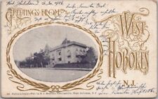 Vintage 1906 WEST HOBOKEN, New Jersey Postcard 