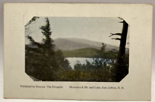 1922 Monadnock Mt and Lake, East Jaffrey, New Hampshire NH Vintage Postcard picture