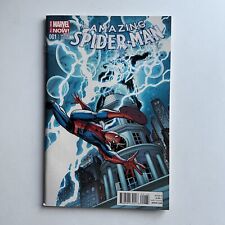 Marvel Comics Amazing Spider-Man #1 Ghost Variant 1st Cameo Silk Cindy Moon 2014 picture