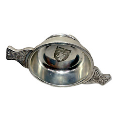 The Quaich Co Toasting Cup w Handles Pro Club Coat of Arms 2000 Bowl Scotland picture