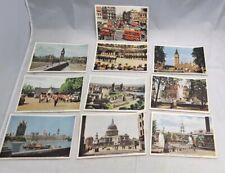 Lot of Vintage Postcards London Early 1900s Street Scenes Buldings picture