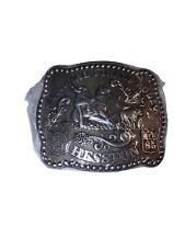 1985 Limited Edition Hesston National Finals Rodeo Belt Buckle 3rd Ed  picture